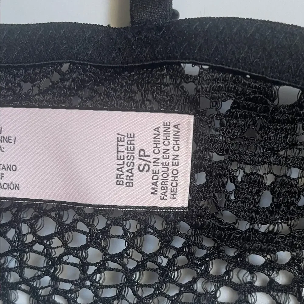 Black Lace Bralette Victoria’s secret small - Picture 4 of 5